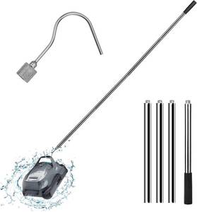 lot 20948 image: Hook for Pool Robot Vacuum Retrieval Pole, Telescopic 68-Inch