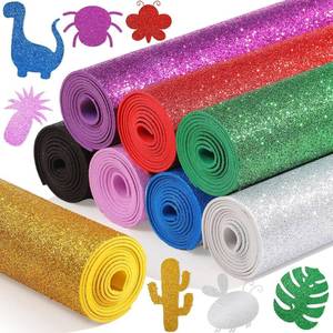 lot 20982 image: Fainne 8 Pcs Craft Foam Sheets 39x13in EVA Foam for Crafts
