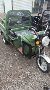 lot 225 image: IRET13 Electric Cargo Trike with Bed Carrier