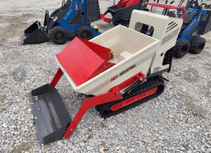 lot 542 image: AGT QHT500FL Stand-On Self-Loading Crawler Dumper