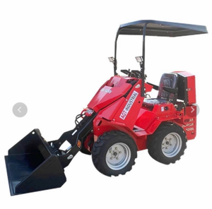 lot 543 image: AGT SDA-140W Mini Skid Steer 15HP 420cc Gasoline Engine
