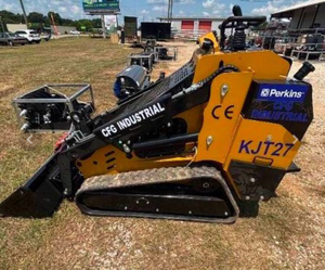 lot 548 image: Perkins Diesel 25 HP Tracked Loader KJT27 41-inch Width