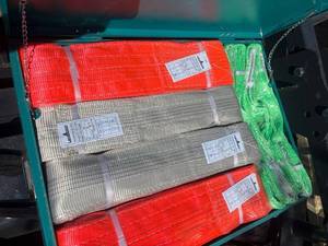 lot 718 image: LandHonor LHR-WS20 Webbing Slings Kit 61 Safety Factor Flat Eye