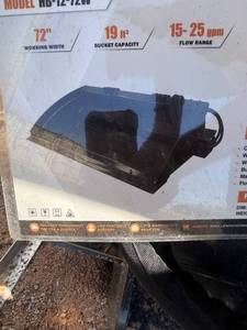 lot 722 image: LandHonor Combo Rake Bucket Model HB-12-72W 72 inch 19 ft�