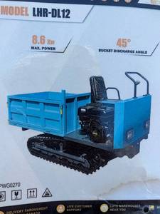 lot 738 image: Landhonor LHR-DL12 Tracked Dumper 8.6kW 2646 lbs