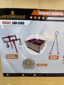 lot 823 image: LandHonor LHR-LS45 Rigging Binding Chain Suspension Equipment Kit Model LHR-LS45