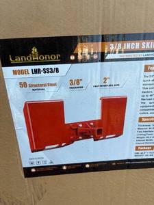 lot 856 image: LandHonor 38 Inch Skid Steer Mount Plate LHR-SS38