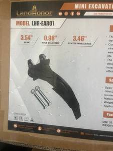 lot 881 image: LandHonor Mini Excavator Accessories Ripper LHR-EAR01 1-1.5 Tons