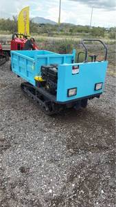 lot 224 image: CFG Industrial Tracked Dumper Cart KJT27 Gasoline Engine