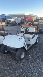lot 301 image: EZGO 22 Golf Cart 4-Passenger White used gas