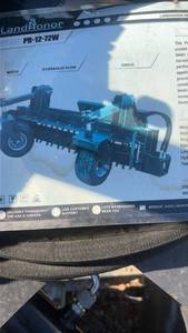 lot 308 image: LandHonor PR-12-72W Power Rake Soil Conditioner 72 in 1220 lbs