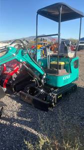 lot 311 image: KV16R Mini Excavator with Canopy and Hydraulic Attachments