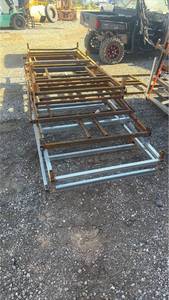 lot 320 image: Steel from crating