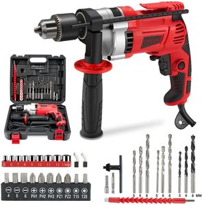 lot 2127 image: 12-Inch Hammer Drill 910W, 0-3000 RPM, 38 Accessories, Carrying Case