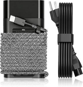 lot 2146 image: 65W USB-C Laptop Charger for HP Elite x2 1012 G2, EliteBook x360 1030 G8