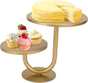 lot 2148 image: Cake Stand, Birthday Cake Stands, 2-Tier Cupcake Stand, Party Dessert