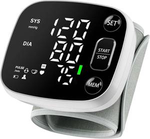 lot 2149 image: Oklar Wrist Blood Pressure Monitor, FDA Cleared, 4.92 8.46 in Cuff