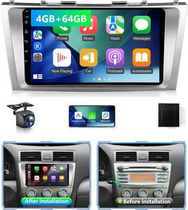 lot 2156 image: 4G64G Android CarPlay Stereo for Toyota Camry 2006-2011, 9inch