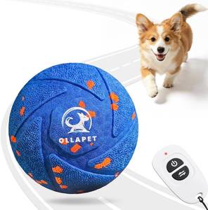 lot 2214 image: Interactive Dog Ball - Auto Bouncing, Chew-Resistant E-TPU, 3 Modes, IPX7