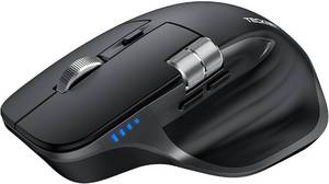 lot 2246 image: TECKNET Wireless Bluetooth2.4G Optical Mouse, 6 DPI, 7 Buttons, USB, Black