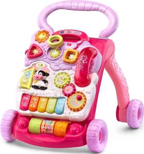 lot 2254 image: VTech Sit-to-Stand Learning Walker (Frustration Free Packaging), Pink