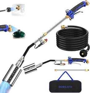 lot 2256 image: Propane Torch Weed Burner Kit with Storage Bag, Self Igniter, Turbo Trigger