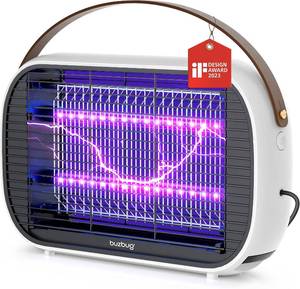 lot 2285 image: Buzbug LED Bug Zapper Indoor, 50000H LED, High-Voltage Mosquito Zapper