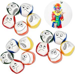 lot 2287 image: B bangcool 15PCS Kids Juggling Ball - Interactive Cartoon Expression