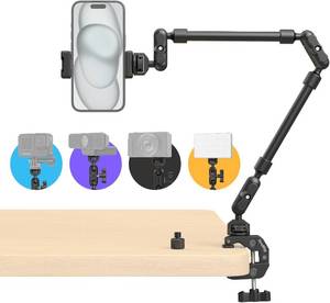 lot 2381 image: SMALLRIG 22 Magic Arm Clamp, Overhead Phone Mount & Desk Camera Arm
