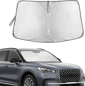 lot 2423 image: Windshield Sun Shade Foldable Window Cover Universal Fit for Sedan MPV SUV
