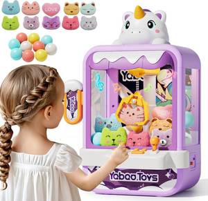 lot 2447 image: Vanvimen Claw Machine for Kids Unicorn Arcade Toy, Ages 4-8