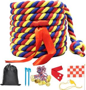 lot 2482 image: Tug of War Rope for Kids and Adults, 40 ft, Outdoor Games
