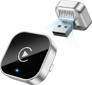 lot 2499 image: 2026 Upgraded Wireless CarPlay Adapter for iPhone & Android, 2-in-1 Dongle