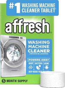 lot 2521 image: Affresh Washing Machine Cleaner, 5 Tabs, 5-Month Supply, Odor & Grime