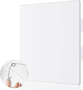 lot 2526 image: Adjustable Spring Access Panel 12x12, White Fits 7.5x8.5 12.5x12.51-Pack