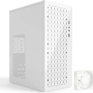 lot 2542 image: TGDGAMER MATX Micro ATX Case, High Airflow Slim PC Case with 80mm Fan
