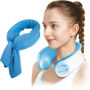 lot 2549 image: samply Reusable Neck Ice Packs  Ice Blue Gel Pack, Wearable Neck Wrap
