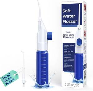 lot 2556 image: Oravix Water Flosser, Tonsil Stone Remover, Irrigator for Sensitive Teeth