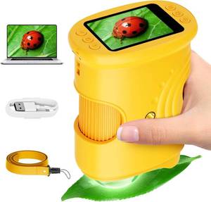 lot 2559 image: Alotwan Microscope for Kids 1000X Digital, Handheld MiniScope with HD Screen