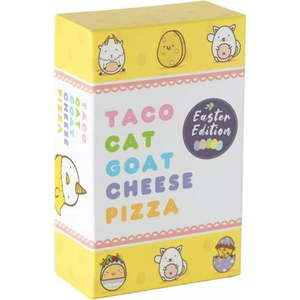lot 1117 image: Dolphin Hat Games Taco Cat Goat Cheese Pizza - Easter Edition by Dolphin Hat  Ages 8  10-15 Minutes to Play  2-8 Players - Retail $10