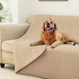 lot 1099 image: Ameritex 100% Waterproof Dog Bed Blankets Double Sided Dog Couch Cover Knurling Pattern pet Bed Cover Reversible Furniture Couch Sofa Car for Puppy Kids - Retail $1,539
