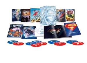 Superman 5-Film Col: I, II, II Donner Cut, III, IV (Amazon / 4K Ultra HD + Blu-ray + Digital / Steelbook Library Case Collection) - Retail: $60