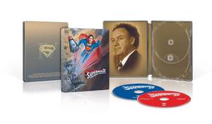 Superman 5-Film Col: I, II, II Donner Cut, III, IV (Amazon / 4K Ultra HD + Blu-ray + Digital / Steelbook Library Case Collection) - Retail: $60