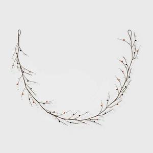 lot 1061 image: Halloween Harvest Cream Berry Garland - Hyde & EEK Boutique - Retail $15