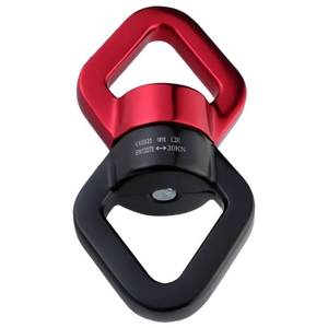 lot 1111 image: 30KN Sealed Bearings Swivels for Climbing Hammock Swing Climbing 360 Degree Rotational Rope Connector - Retail $19