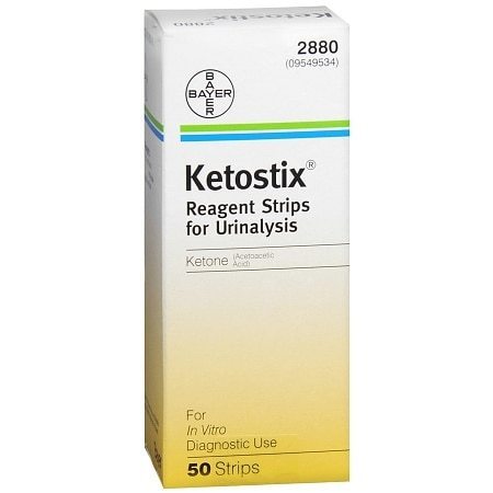 lot 2032 image: Reagent Strips for Urinalysis Ketone (carton of 1) - Retail $19