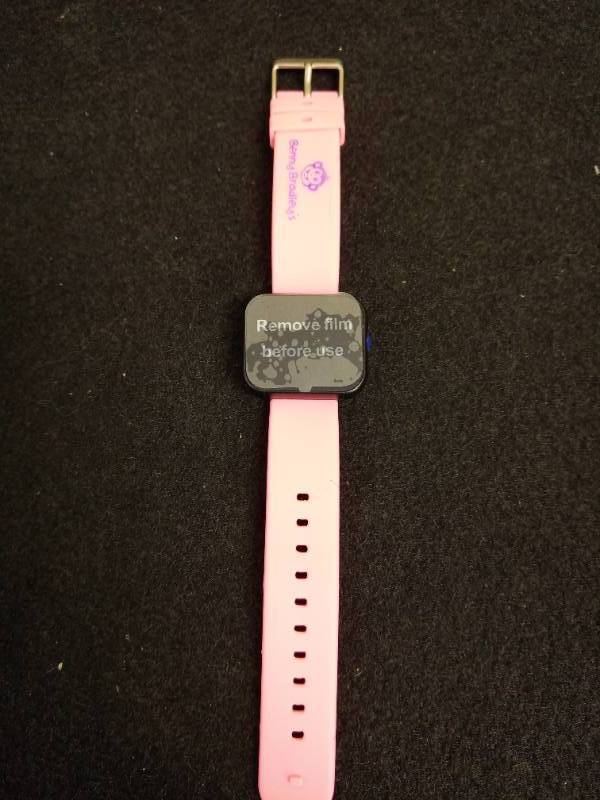 lot 2078 image: Benny Bradleys Pink Digital Watch Band with Black Face Retail $19.99