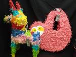 Qty 2 Pinatas Traditional Mexican Pinata and Sloth Pinata Retail $32