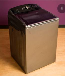 lot 13 image: Kenmore Series 700 Top Load Washer with Triple Action Agitator- Cracked Glass Lid - Retail $800