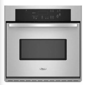 lot 22 image: WHITE Whirlpool Single Wall Electric - Retail $1,200